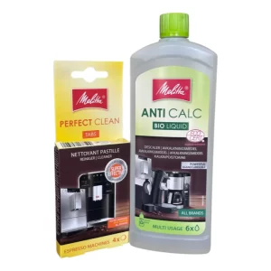 Kit Decalcifiere Melitta – Anti Calc Bio + Perfect Clean