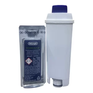 Kit Întreținere DeLonghi cu EcoDecalk DLSC101 și filtru apă DLSC002
